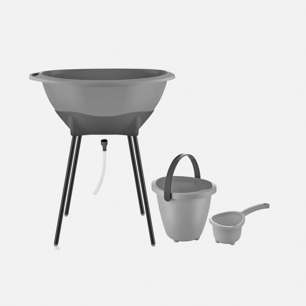 elegant bathtub set